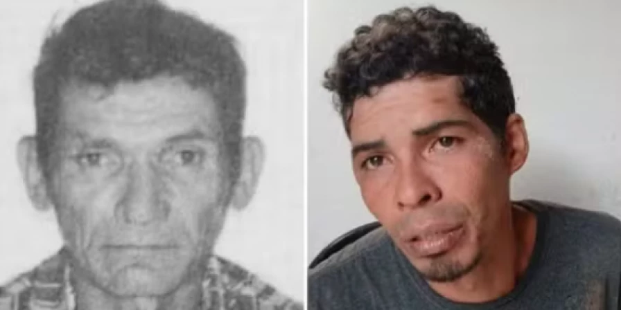 Raimundo Lopes de Sousa (vítima) e o suspeito Elton.