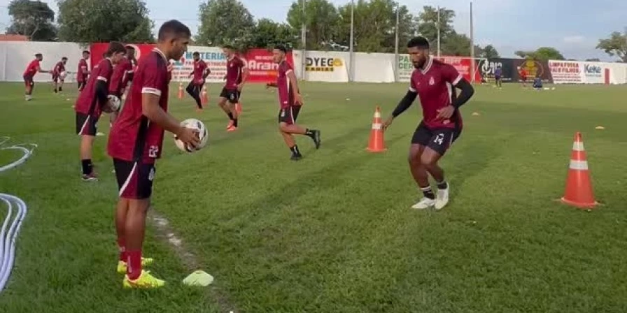 Treino do Imperatriz em João Lisboa.