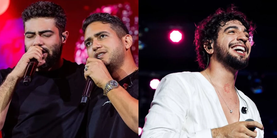 Henrique e Juliano e Nattan se apresentam hoje em São Luís.