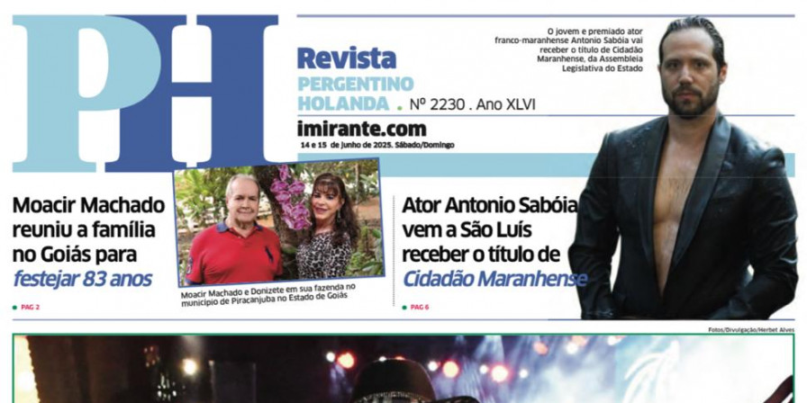 Capa do PH Revista (Foto: Divulgação)