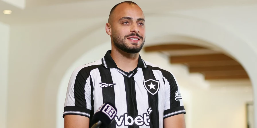 Arthur Cabral, atacante do Botafogo.