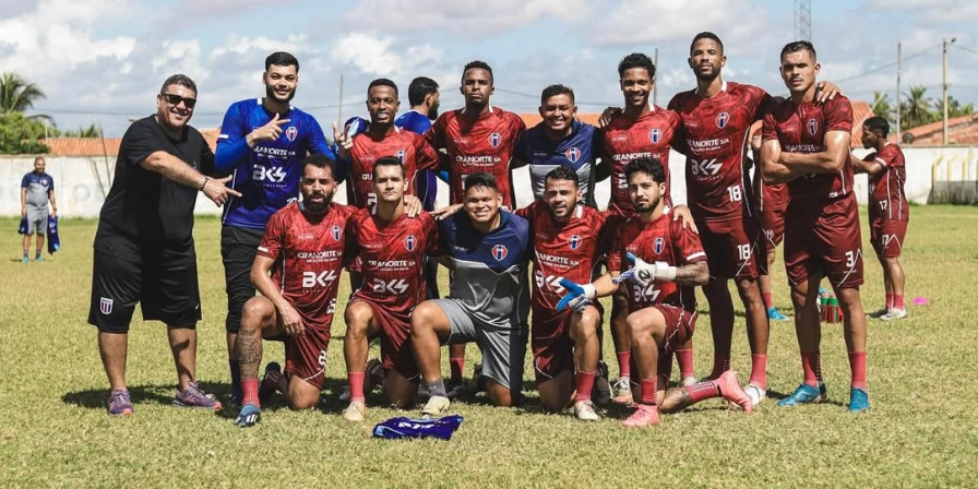 Treino do Maranhão Atlético em Parnaíba.