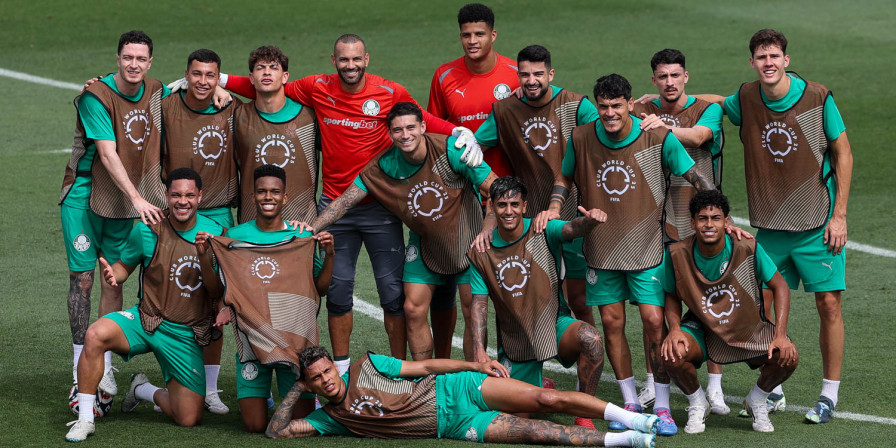 Treino do Palmeiras. (Cesar Greco / Agência Palmeiras)