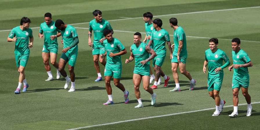 Treino do Palmeiras.