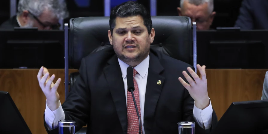 Davi Alcolumbre, presidente do Congresso Nacional.