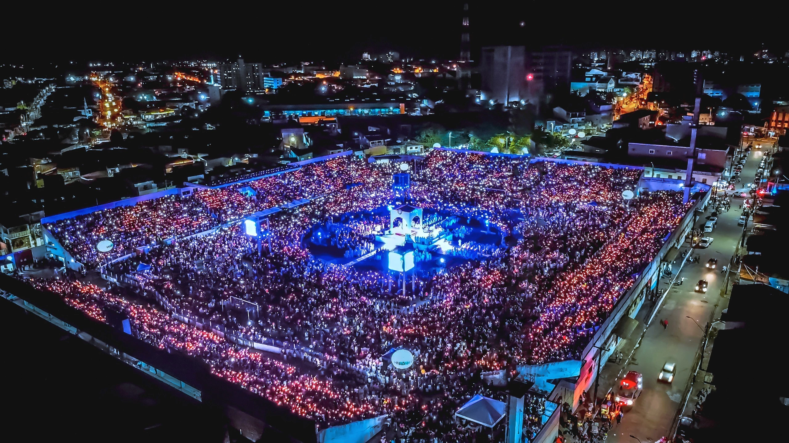 A expectativa é que 40 mil fiéis participem da celebração. (Foto: Divulgação)