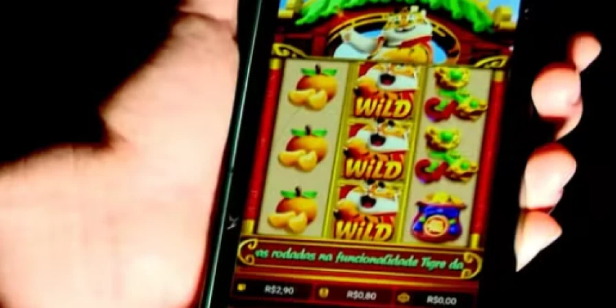 Jogo eletrônico conhecido como "Tigrinho".