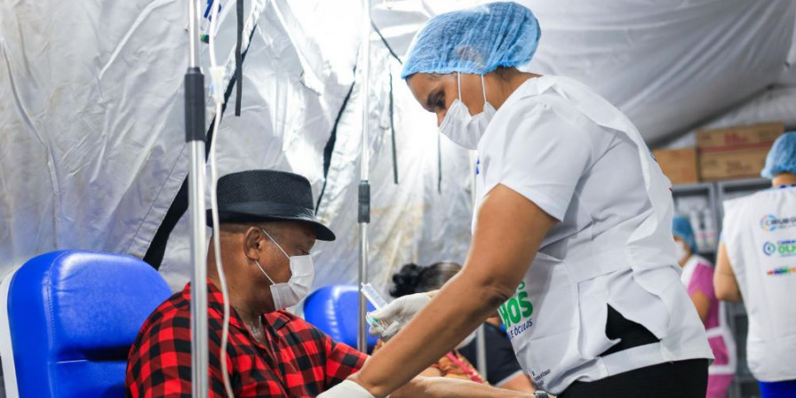 Hospital de Campanha no Lava-Pratos