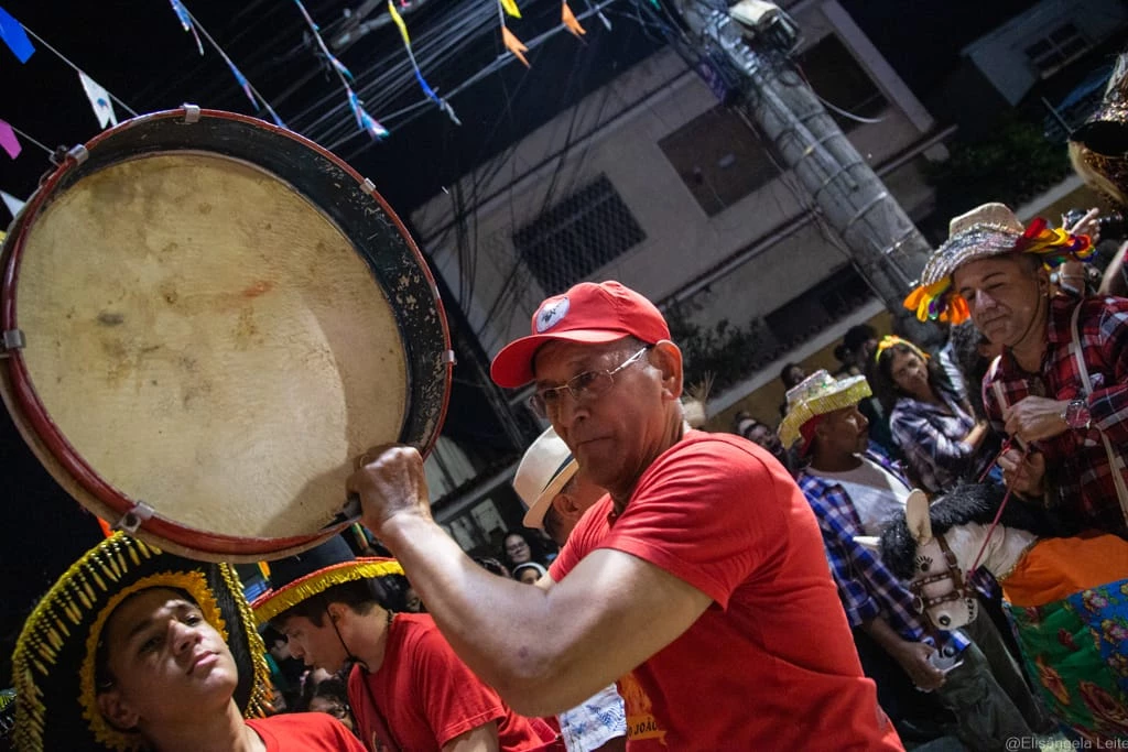 Orlando Silva no Boi Brilho de Lucas no Rio de Janeiro. Foto: Divulgação