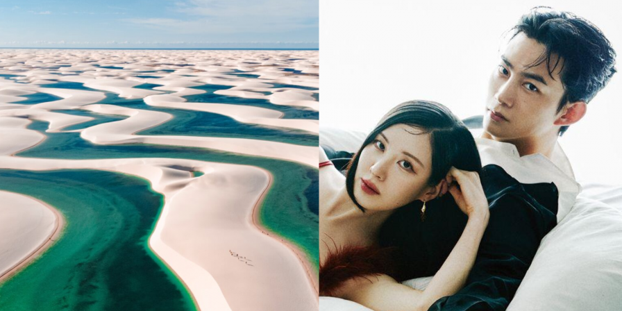 "Quero visitar o Parque Nacional dos Lençóis Maranhenses", diz Seohyun ao citar futuro roteiro de viagem ao Brasil ((Foto: Reprodução/Esquire))