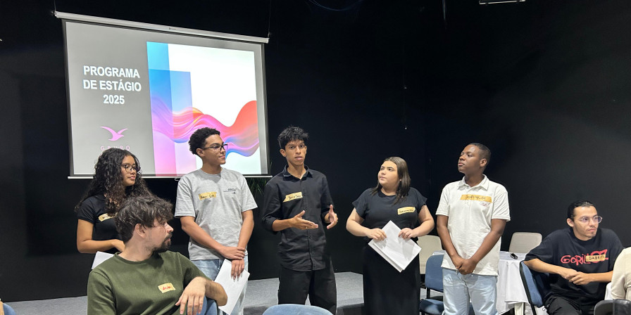 Estudantes participam de triagem na Mirante. (Divulgação)