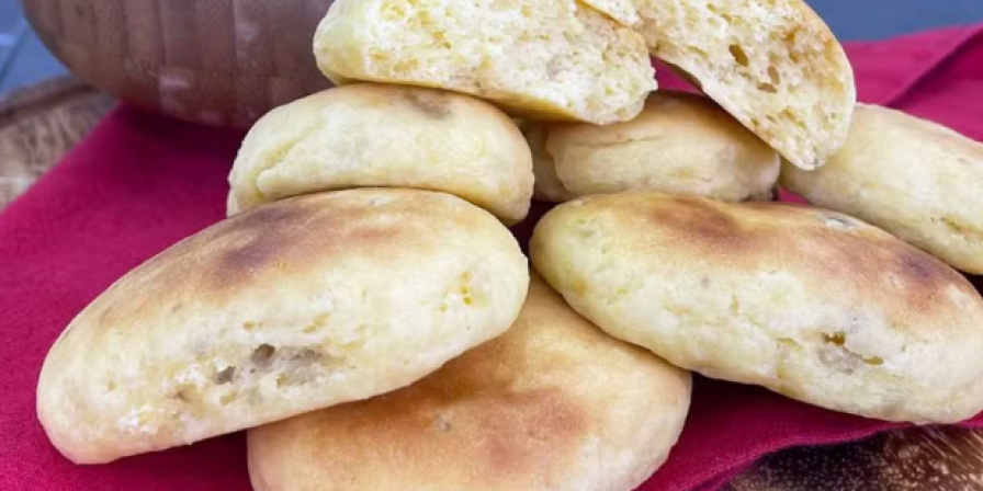 Bisnaguinha de batata-doce. (Daniela Meira)