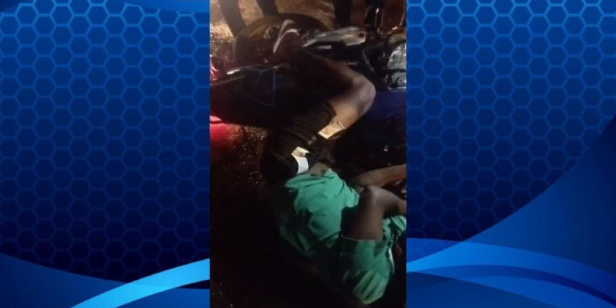 Suspeito de assalto é baleado e morto. (Foto: Reprodução/Redes sociais)