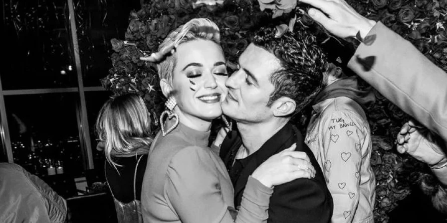 Katy Perry e Orlando Bloom.