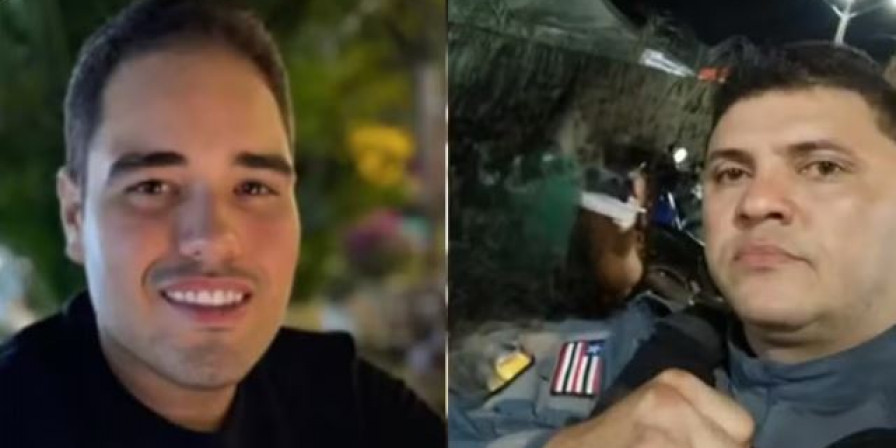 Prefeito de Igarapé Grande (MA), João Vitor Xavier, é suspeito de matar a tiros o policial militar Geidson Thiago da Silva. (Foto: Reprodução)