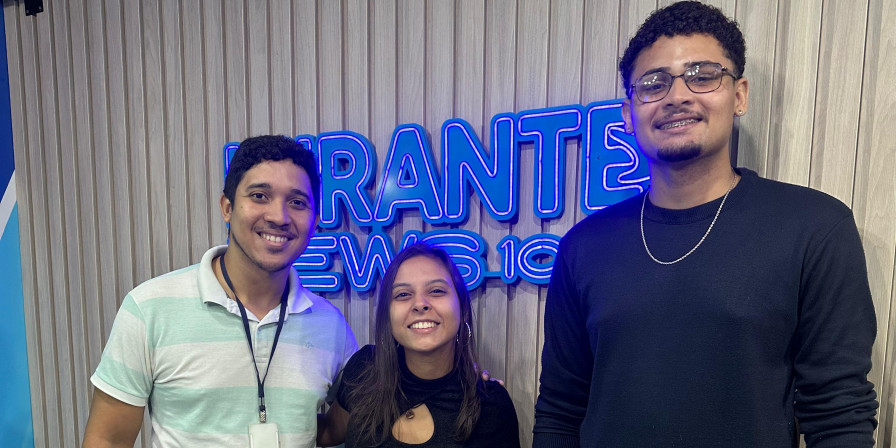 Sofia Yasmin e Pedro Alexandre participaram do Atualidades Podcast desta quinta-feira (10). (Rádio Mirante News FM)