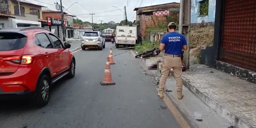 Acidente resulta em morte de motociclista no Anil. (Foto: Reprodução/Redes sociais)
