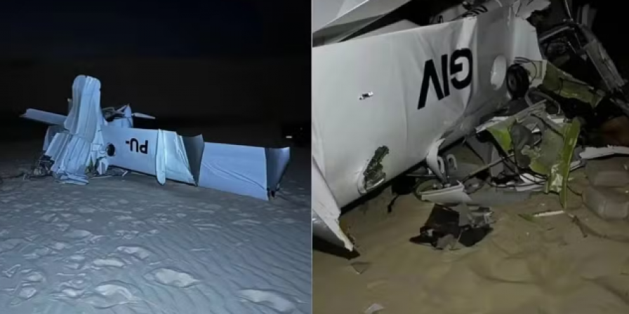 CENIPA inicia investigação sobre queda de avião que matou duas pessoas nos Lençóis Maranhenses. (Reprodução/Redes Sociais)