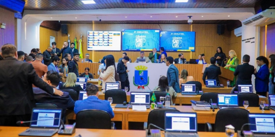 Câmara de São Luís Avalia Adiar Eleição da Mesa Diretora para 2026