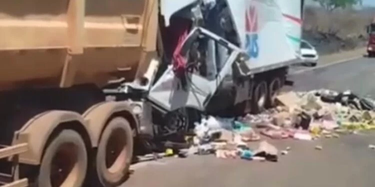 Acidente registrado na BR-222.