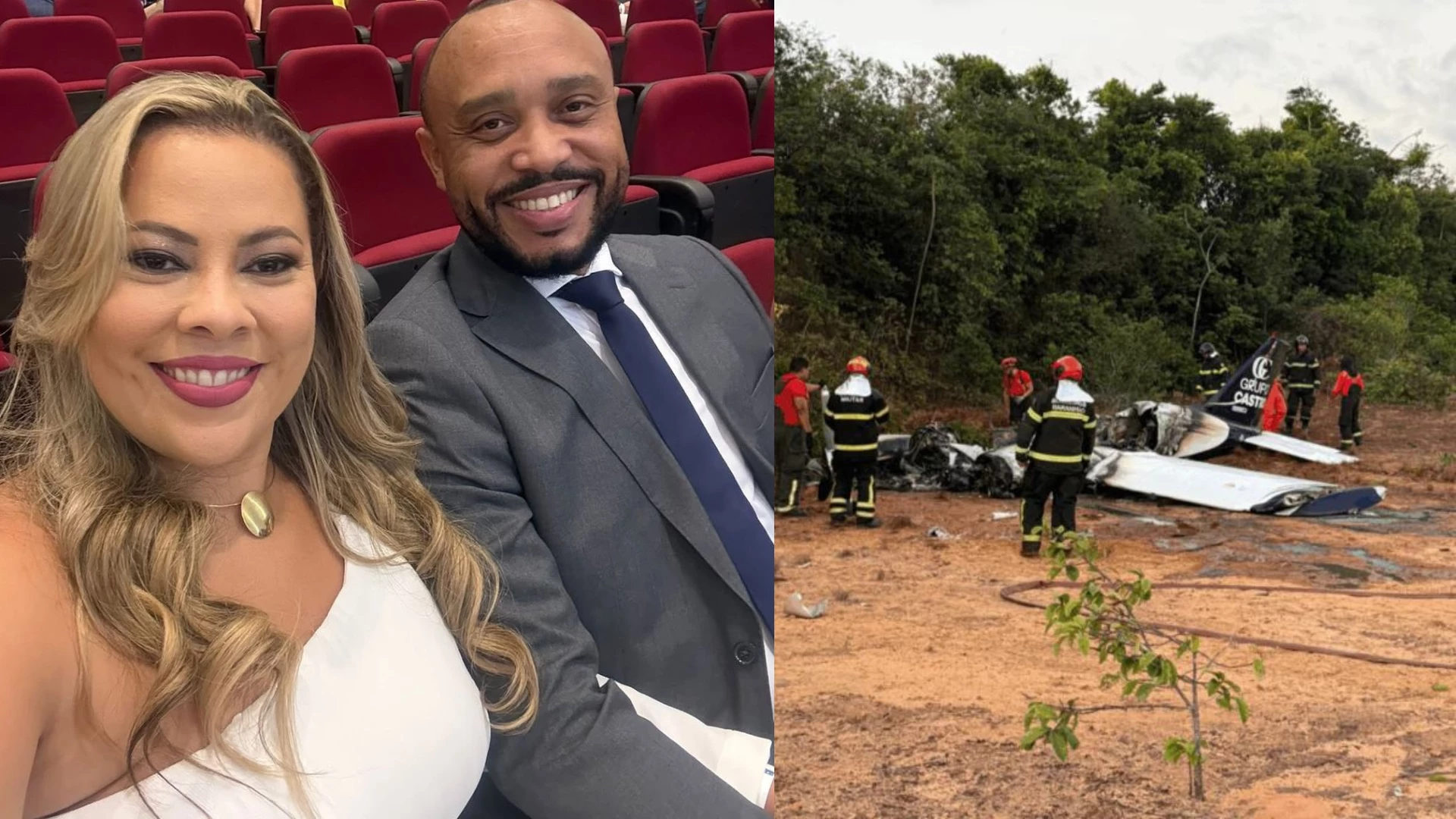 Vereador Beto Castro e a esposa passam bem. (Foto: Reprodução)