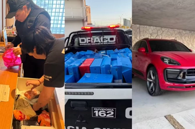 Operação Carbono Oculto 86 investiga esquema de lavagem de dinheiro. (Foto: Divulgação/SSP-PI)