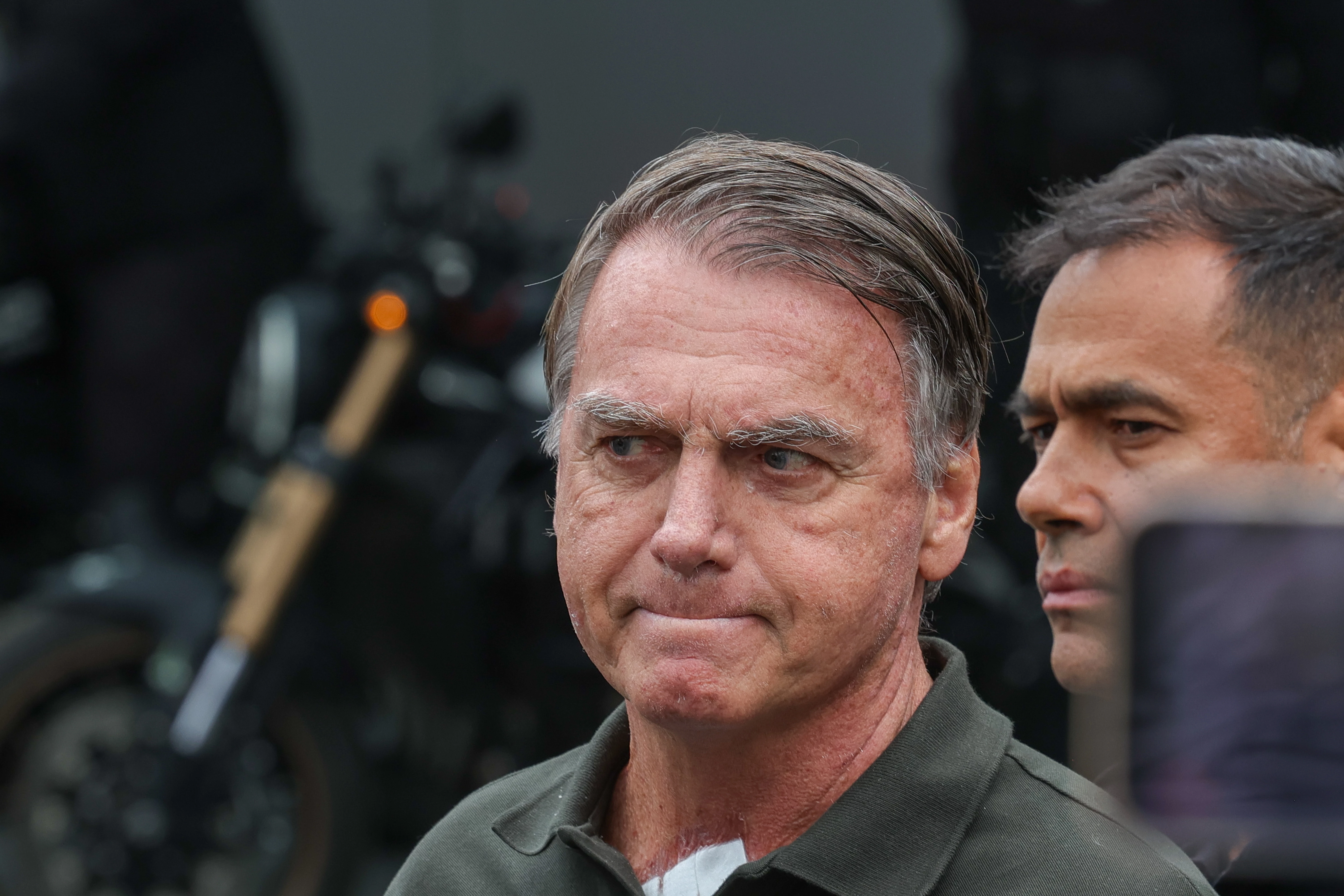 O ex-presidente Jair Bolsonaro.