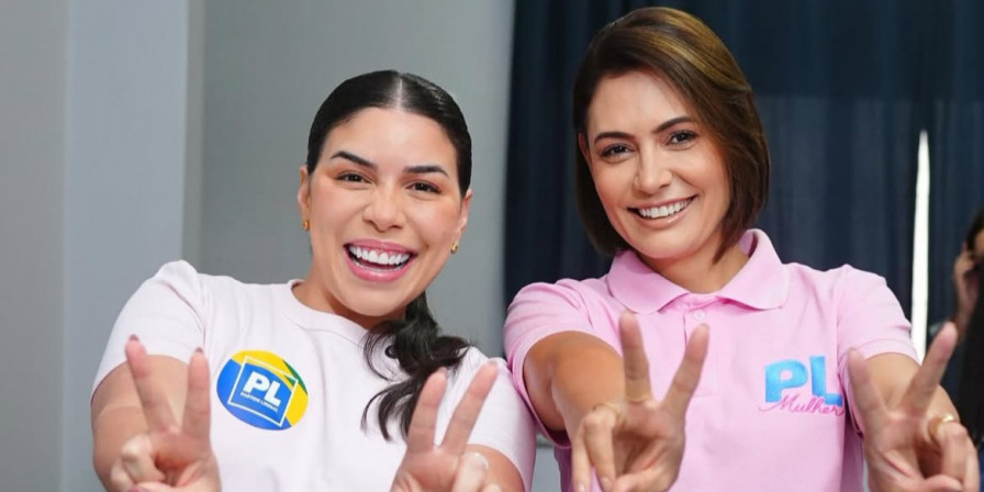 Michelle Bolsonaro prestigia filiação de Mariana Carvalho ao PL em Imperatriz
