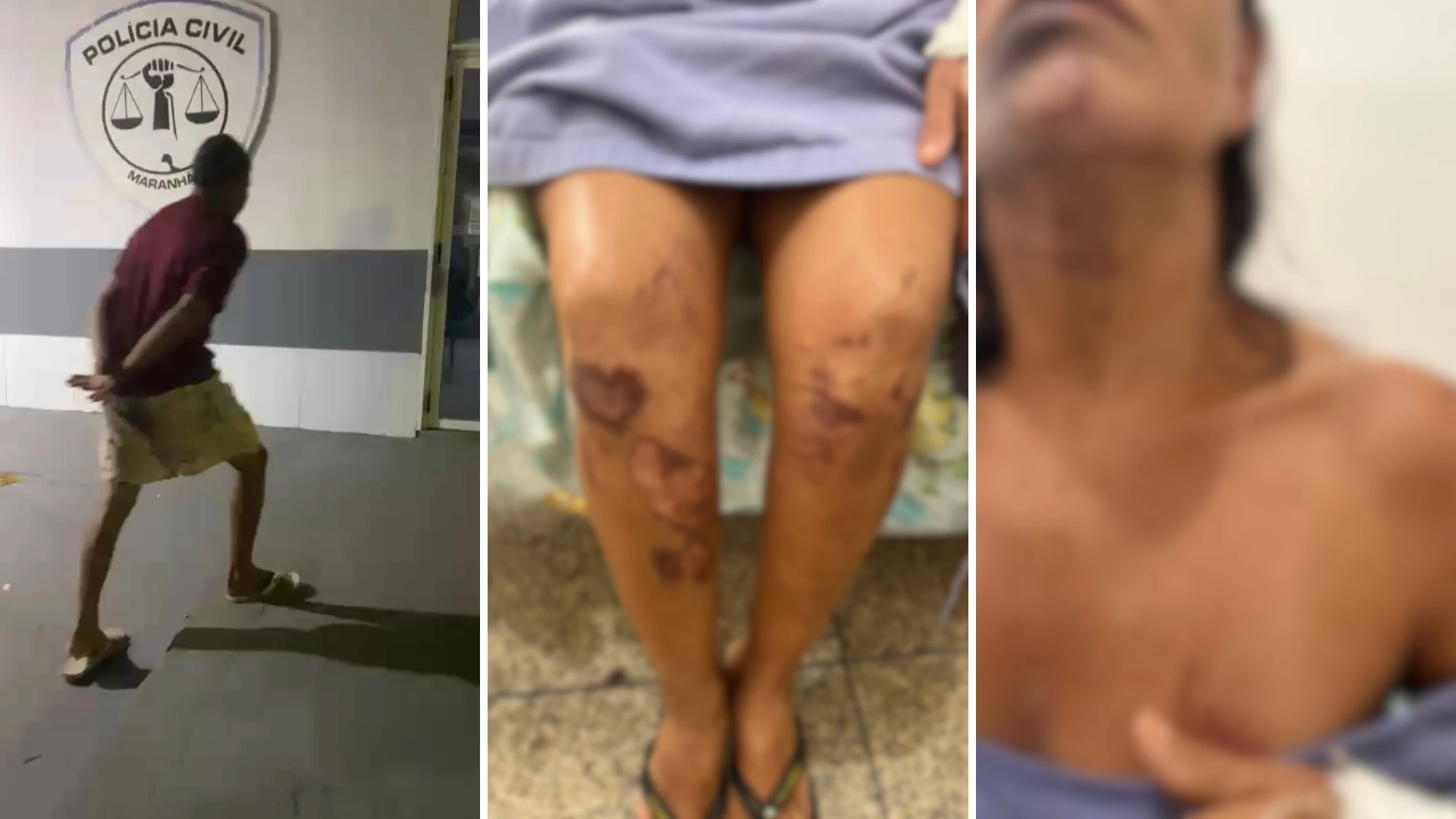 Agressor tenta abusar de mulher e acaba preso no MA.