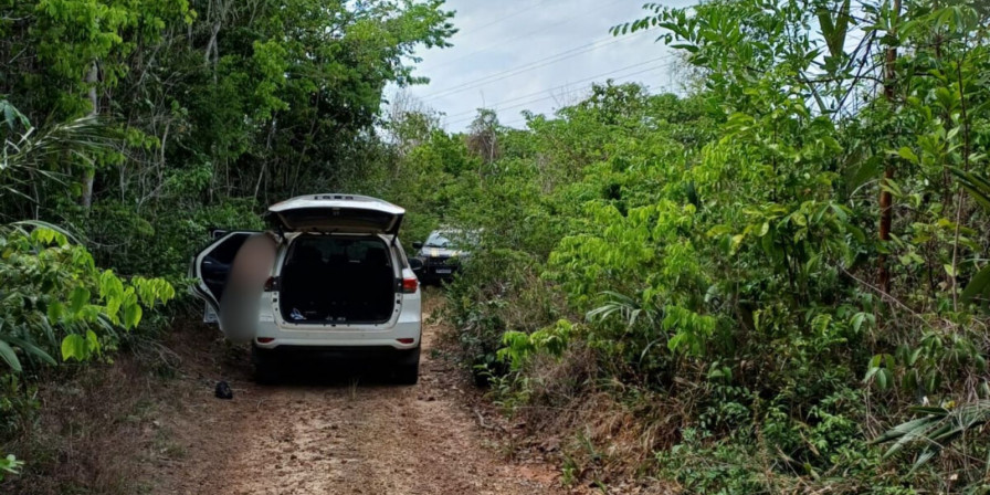 Casal sequestrado na BR-135