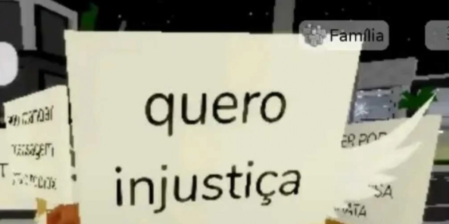 Protestos no Roblox