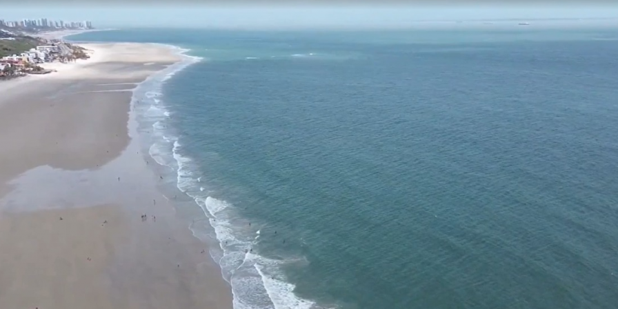 Mar de São Luís vira sensação