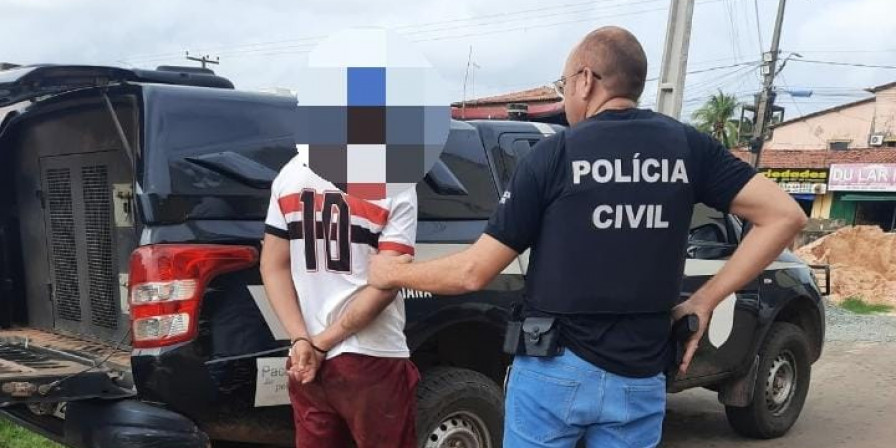 Suspeito de estupro preso