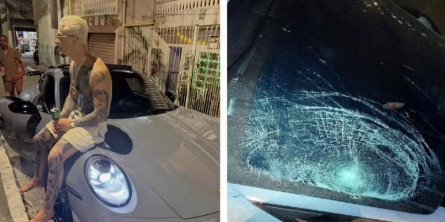 MC Tuto é Preso em Flagrante Após Atropelar Jovem com Porsche Avaliado em R$ 1 Milhão