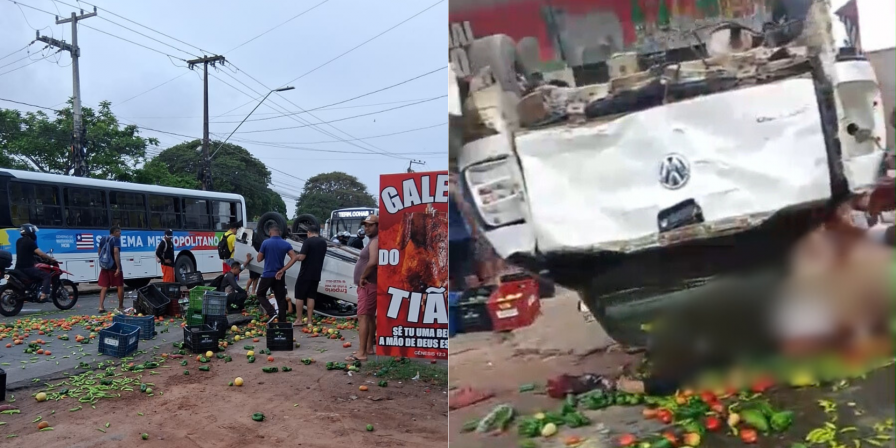 Acidente na Estrada de Ribamar