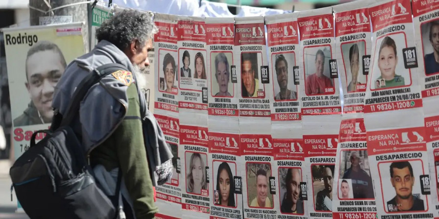 Brasil: 84,7 mil desaparecidos em 2025