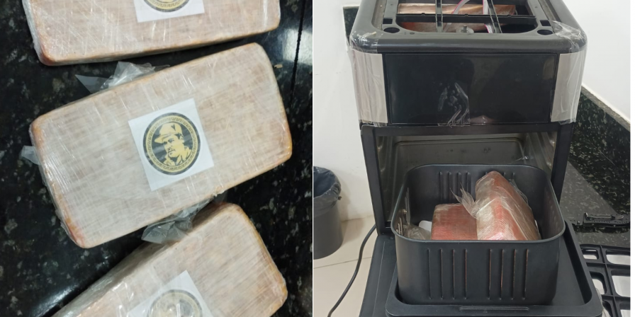 PF prende foragida com 3kg de cocaína