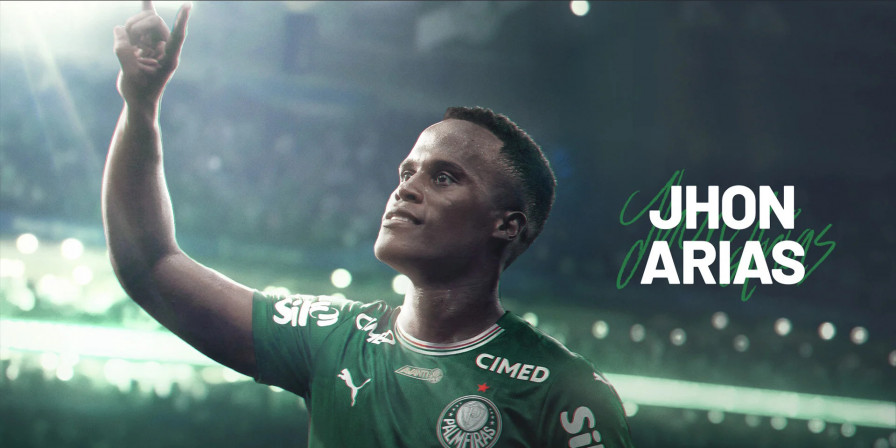 Palmeiras Contrata Jhon Arias