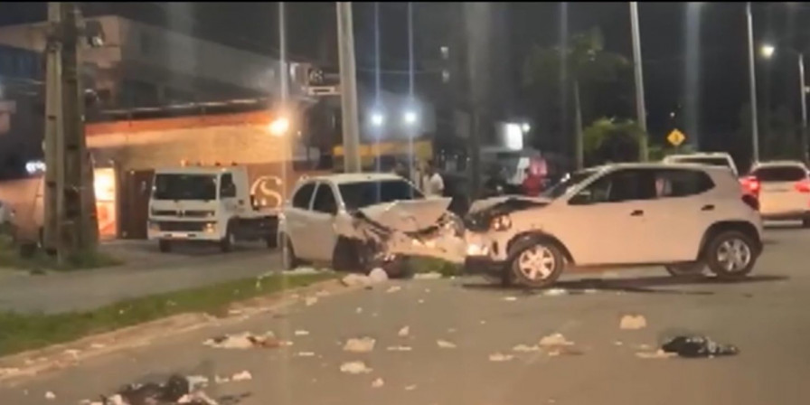 Acidente na Avenida dos Holandeses