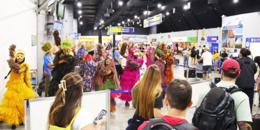 Carnaval no Aeroporto