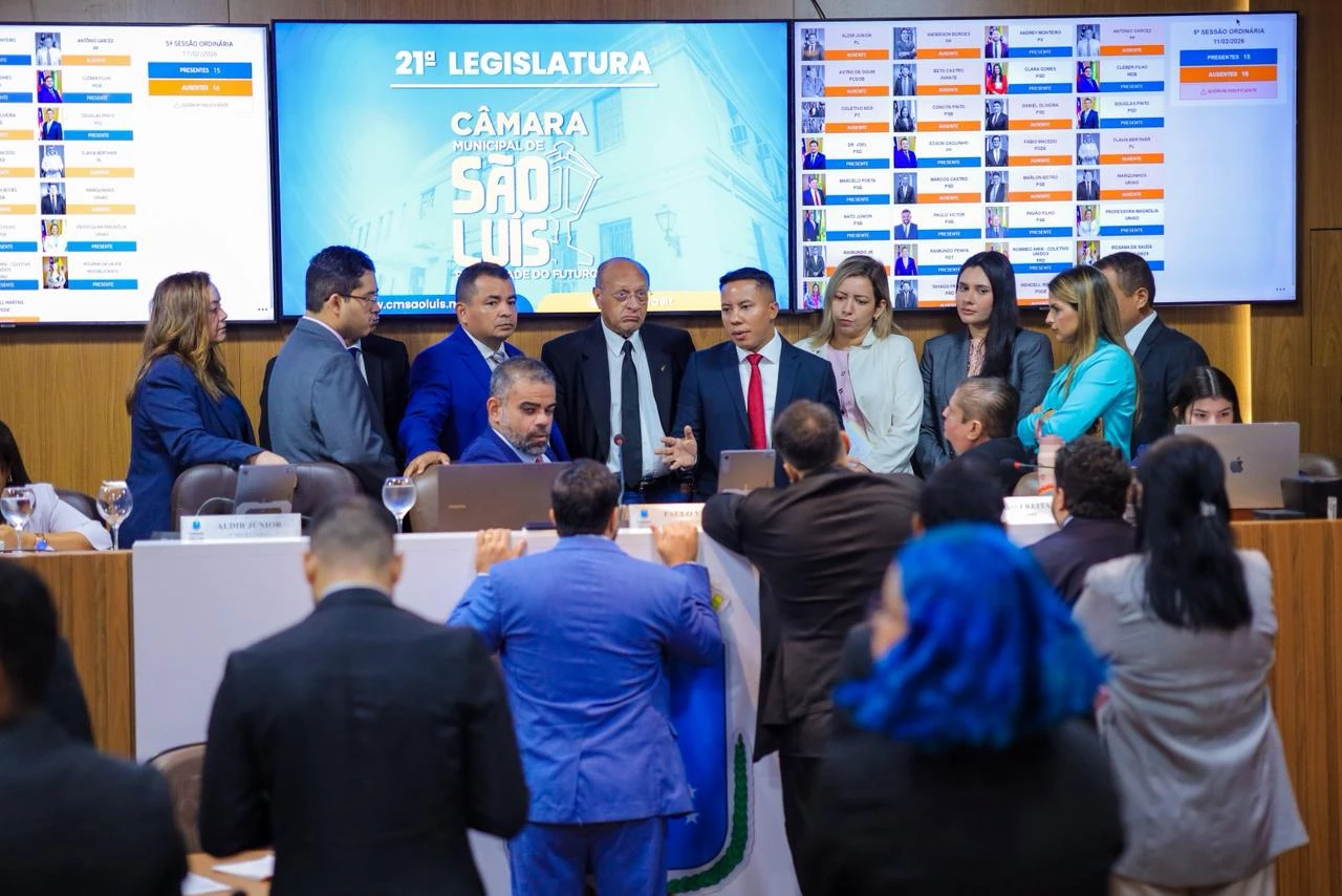 Câmara aprova orçamento de São Luís 2026 com previsão de mais de R$ 6 bilhões e inclui R$ 15 milhões para implantação do passe livre.