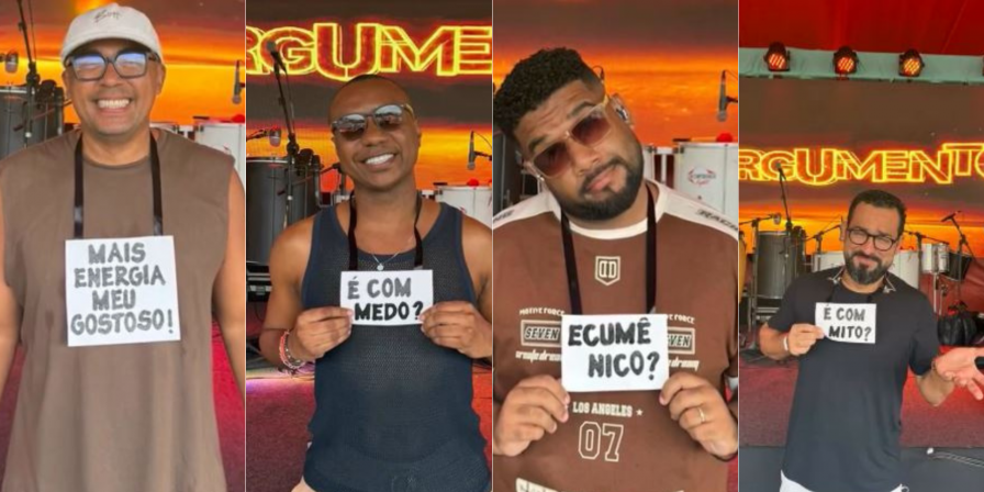 Ivete erra nome do Grupo Argumento