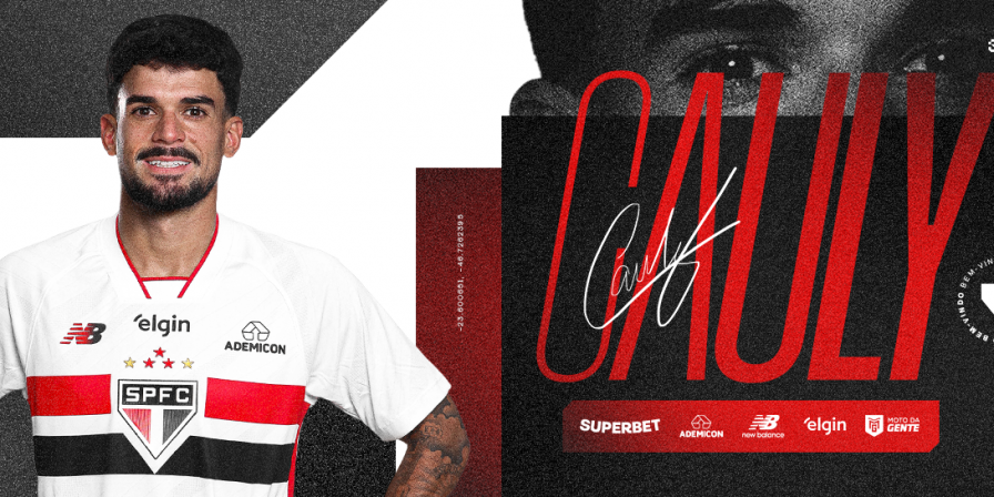 Cauly chega ao São Paulo