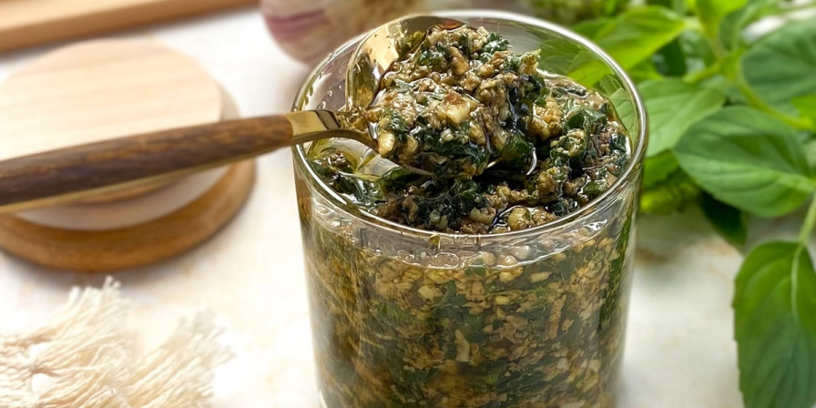 Molho Pesto Caseiro