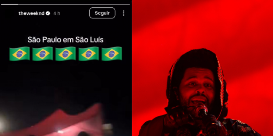 The Weeknd compartilha vídeo do Carnaval