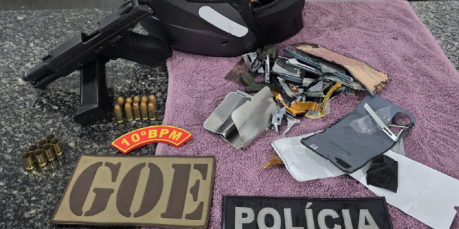 Criminoso faz família refém em Pinheiro