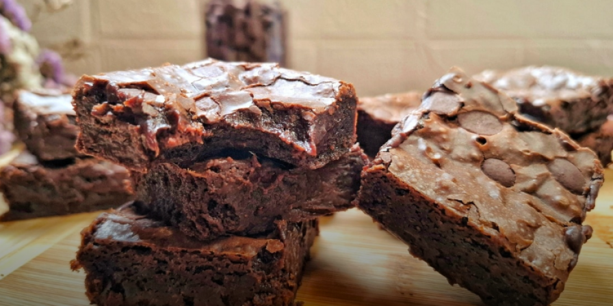 Brownie na Air Fryer