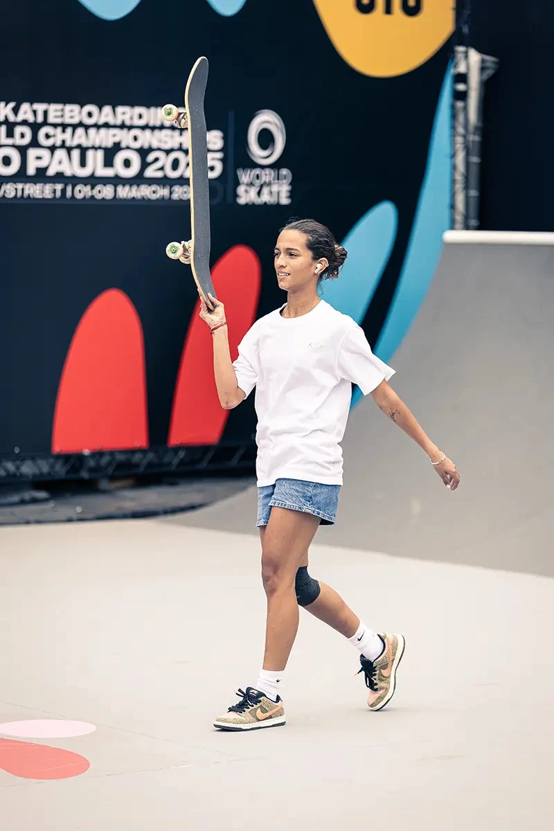 Rayssa Leal está fora da etapa de Paris