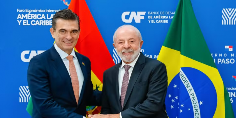 Lula Recebe Presidente da Bolívia