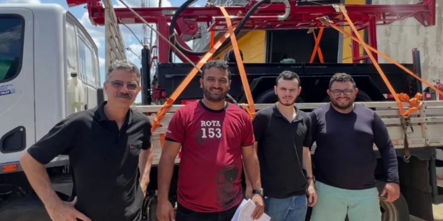 Caminhão da Codevasf usado irregularmente